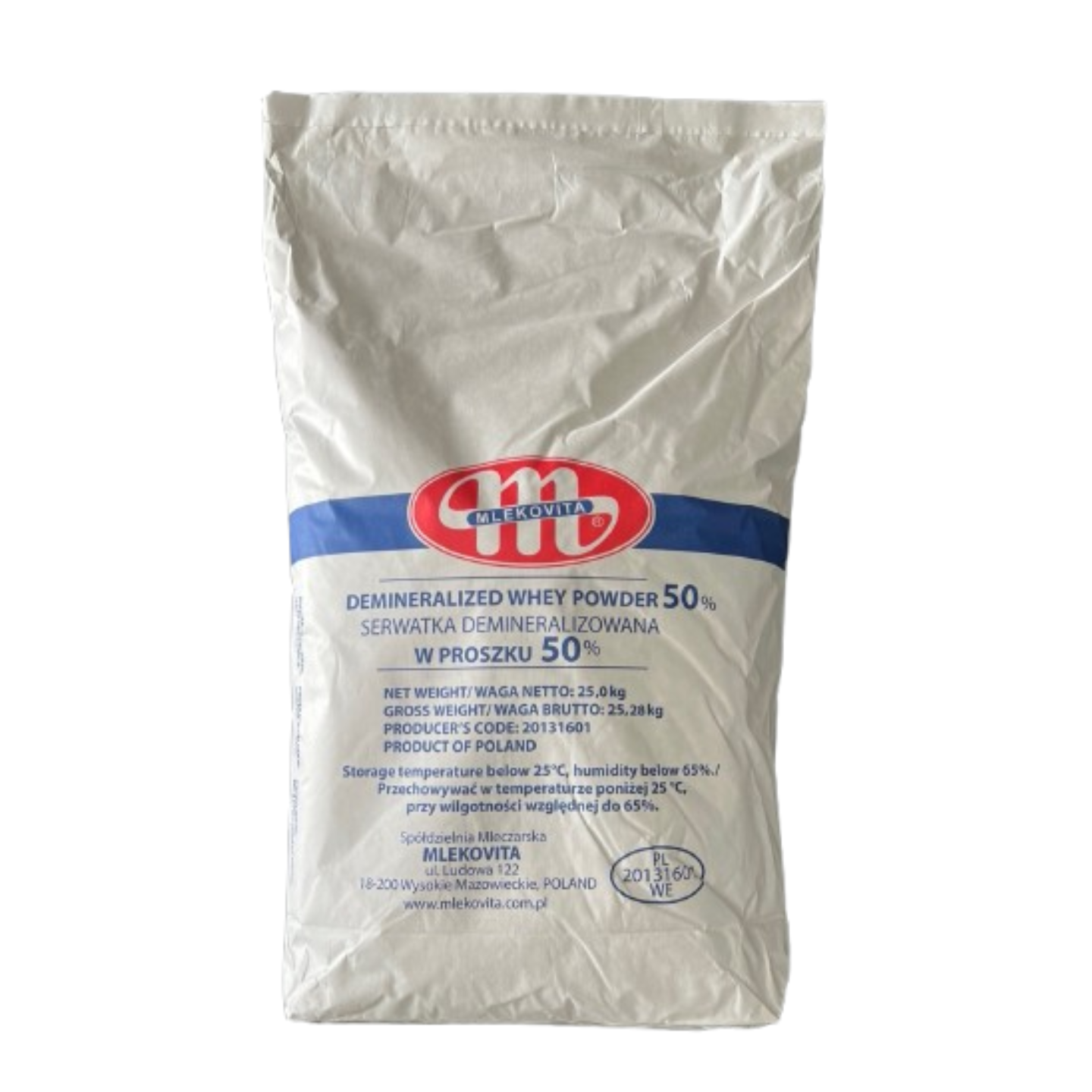 DEMINERALIZED WHEY POWDER 50% MLEKOVITA