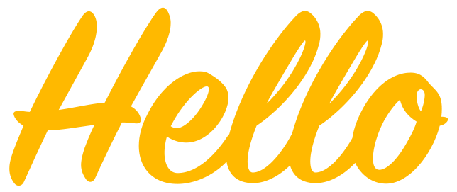 Yellow-Hello-Transparent-PNG